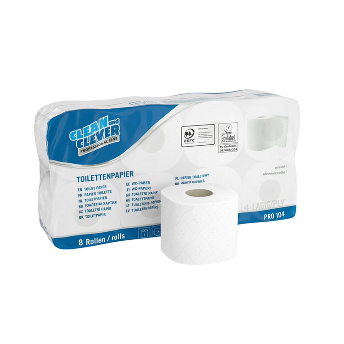 Toilettenpapier (4-lagig)