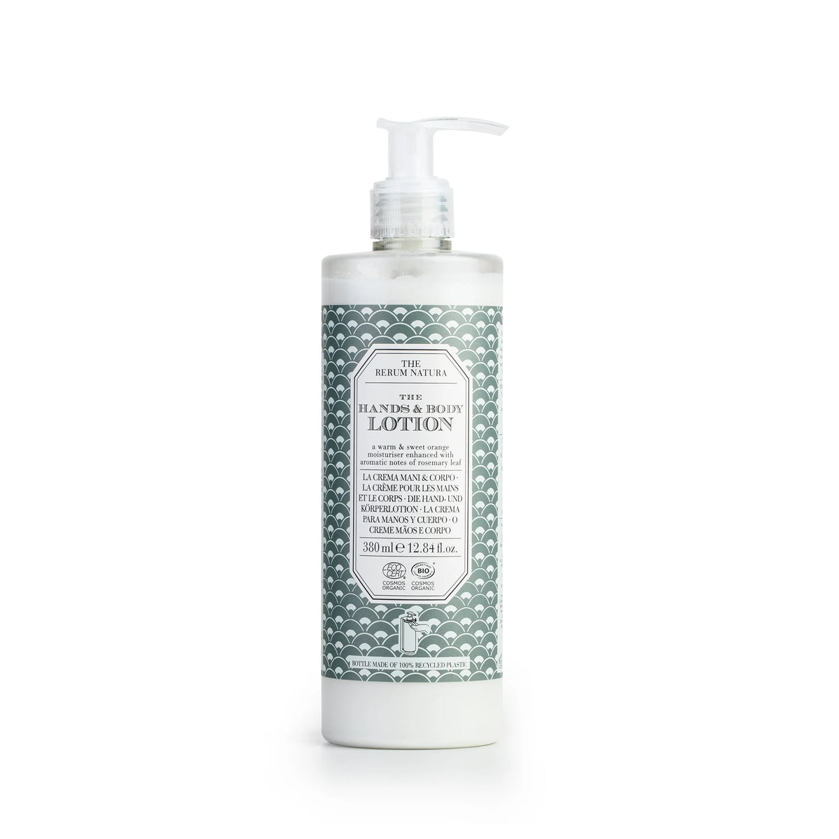 Hand- und Köpercreme - Pumpspender 380 ML - Linie The Rerum Natura