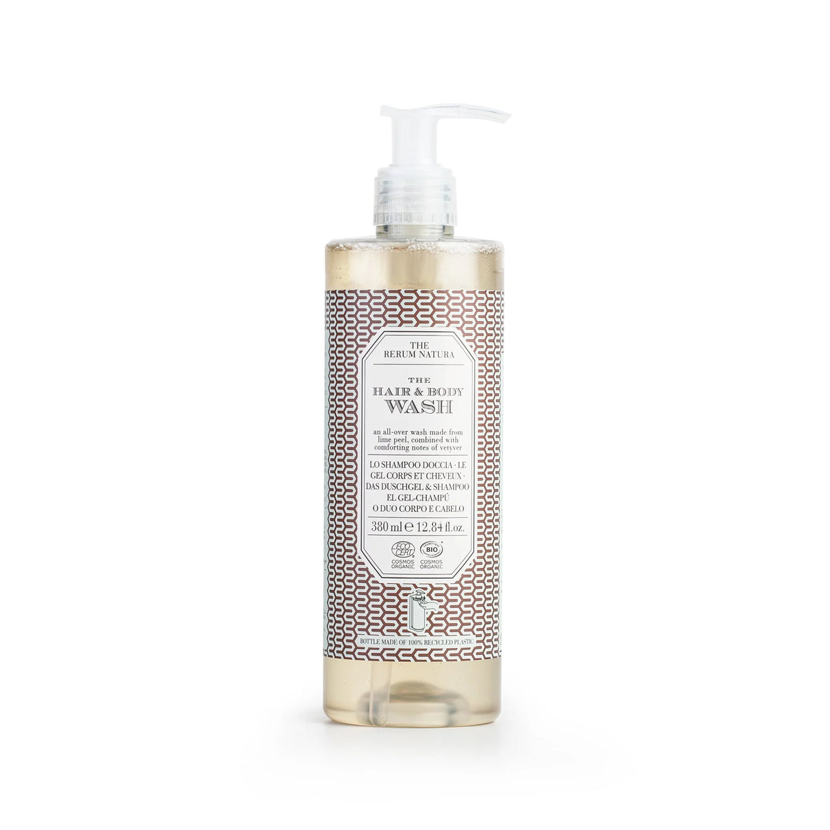 Duschgel und Shampoo - Pumpspender 380 ML - Linie The Rerum Natura