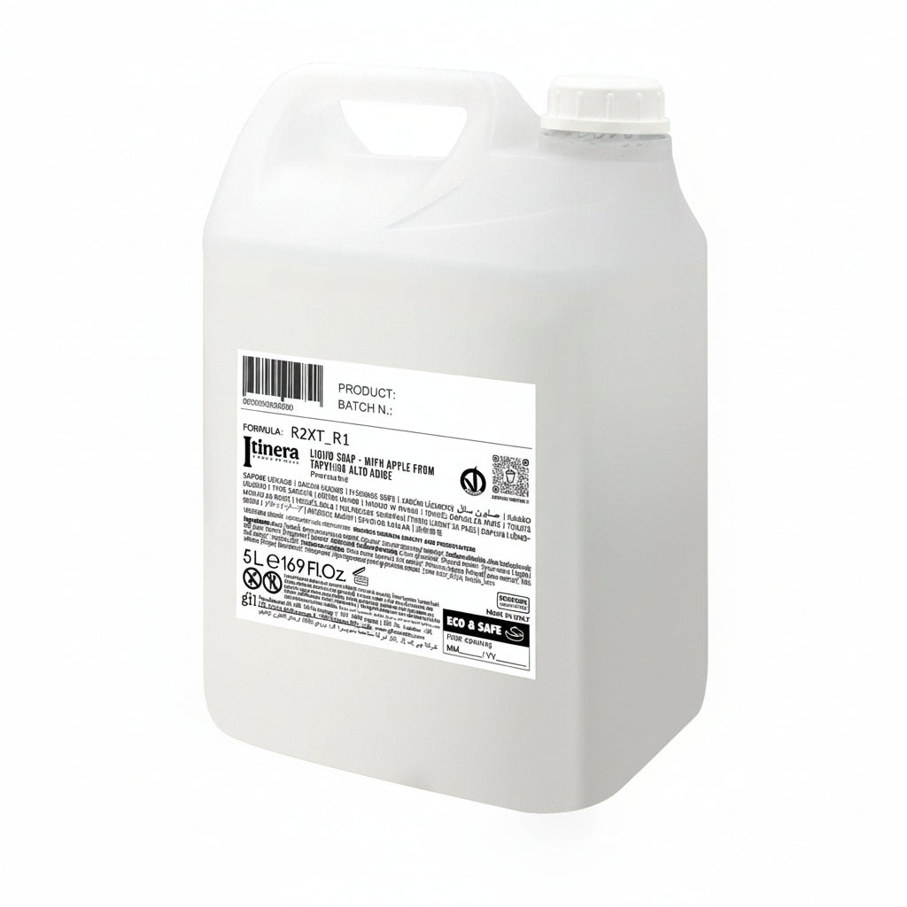 Flüssigseife, mit apfel aus dem trentino/südtirol, kanister 5 L ECO&SAFE, Itinera