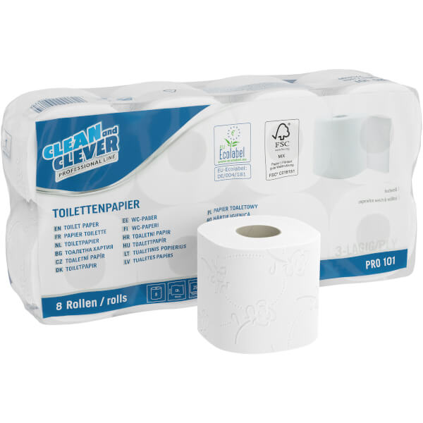 Toilettenpapier (3-lagig)